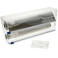 thumbnail image 7 of OnDisplay Luxe Acrylic 2-in-1 Customizable Plastic Wrap/Wax Paper/Aluminum Foil Dispenser for Drawer or Wall Mountable (Clear 2-in-1), 7 of 7