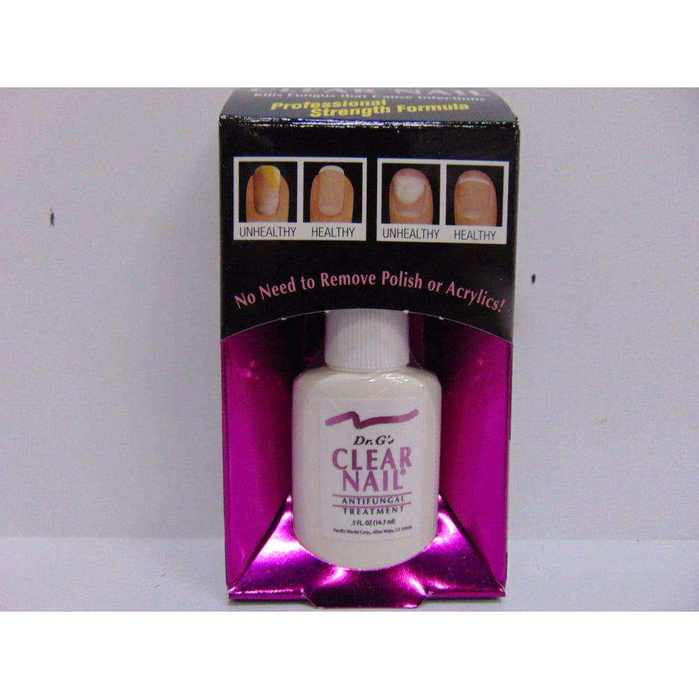 (Pack of 12) Dr. G's Clear Nail Fungus Infection Remover Antifungus Treatment .6oz New Walmart