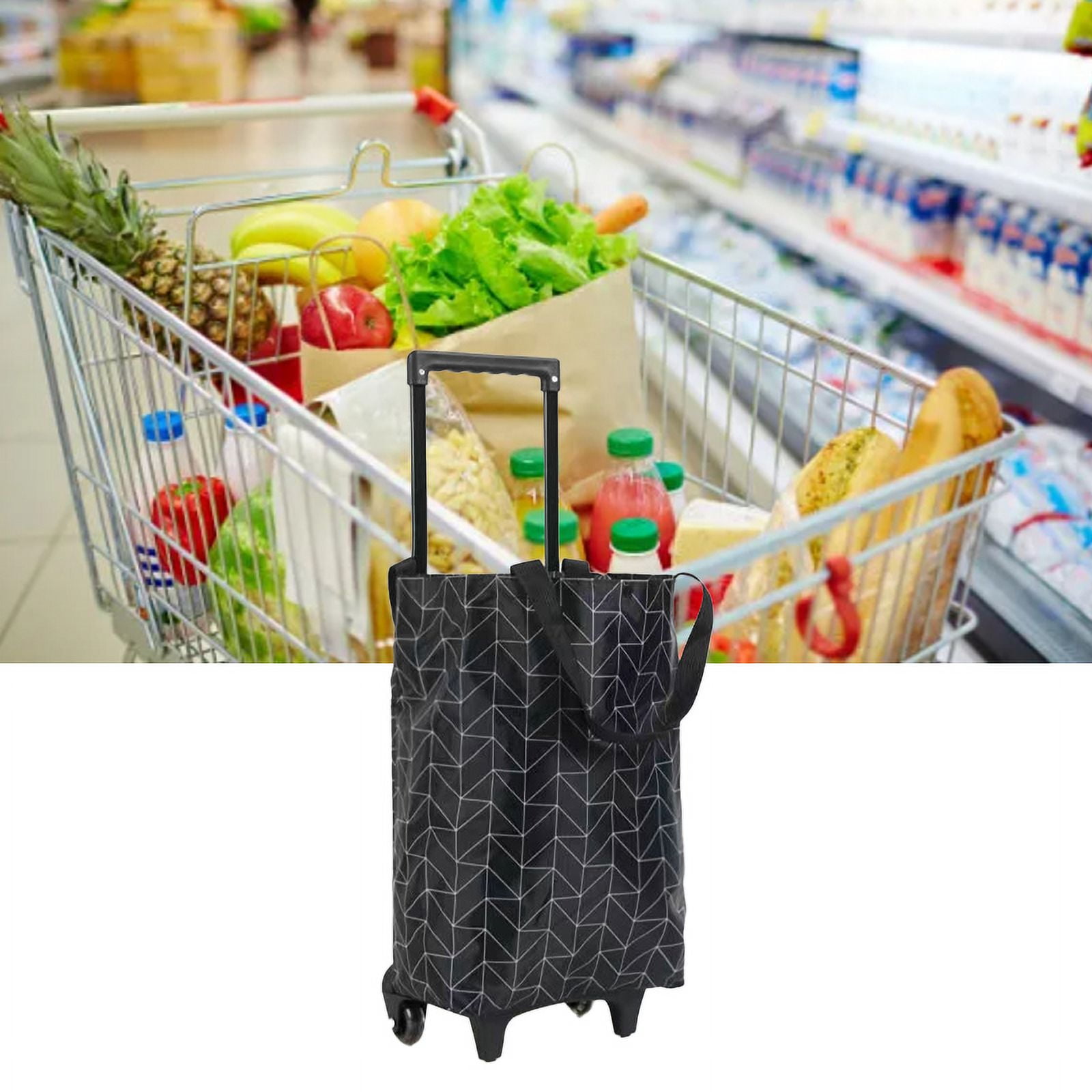 Fabric grocery cart hotsell