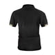 thumbnail image 3 of Blusa y camisa de manga corta con cuello vuelto para hombre, color liso, con solapa, manga corta, informal, a la moda, para hombre, 3 of 4