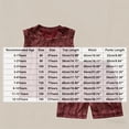 thumbnail image 4 of Asxite Boys 0-12 Years Solid Short Sleeve Crewneck Tops with Pants Vintage Loose 2 Piece Summer Set Red 5-6Years, 4 of 5