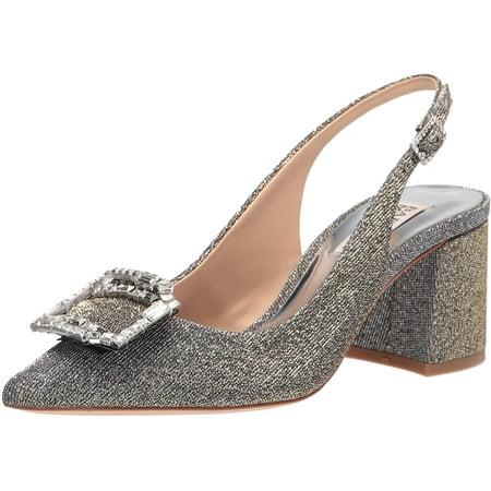 Badgley Mischka Womens Marlee Pump 6 Pewter