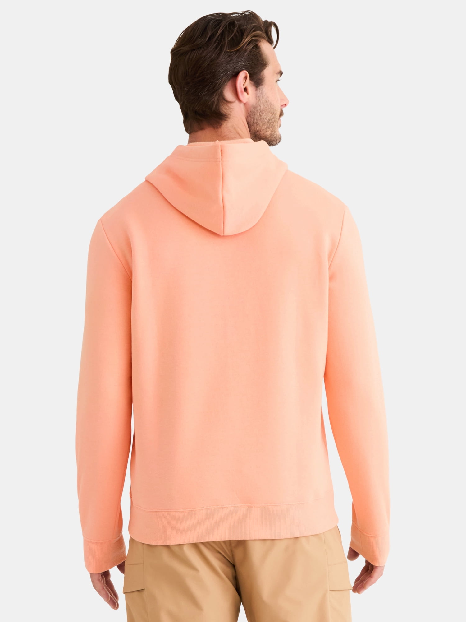 Athletic Works Men's & Big & Tall Men's Fleece Hoodie Sweatshirt, Sizes XS-4XLT