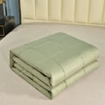 thumbnail image 5 of Candid Bedding All Season Essential Alternative Goose Down Comforter, Quilted Duvet Insert (Army), 5 of 7