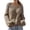 Brown, variant on Atkumj Womens Crewneck Sweater Trendy Lace Spliced Long Sleeve Pullover Sweaters Loose Solid Color Casual Sweaters for Women S