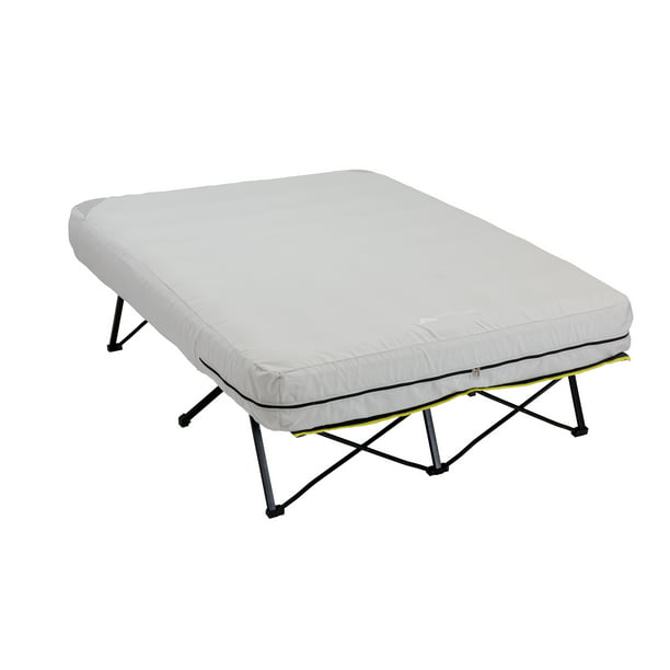 Ozark Trail Double Sized Air Bed With, Queen Portable Bed Frame For Air Filled Mattresses With Bag