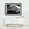 thumbnail image 6 of Antelope Canyon Black & White IV - Arizona Photography Abstract Black and White Desert Nature Landscape Surrealism Scenic Black Framed Wall Art Print 24 x 36 inches, 6 of 8