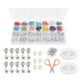 thumbnail image 2 of Kit de cuentas para pulseras de joyería, juego de cuentas, letra de vidrio de 3 mm en forma de corazón 3mm, 2 of 9