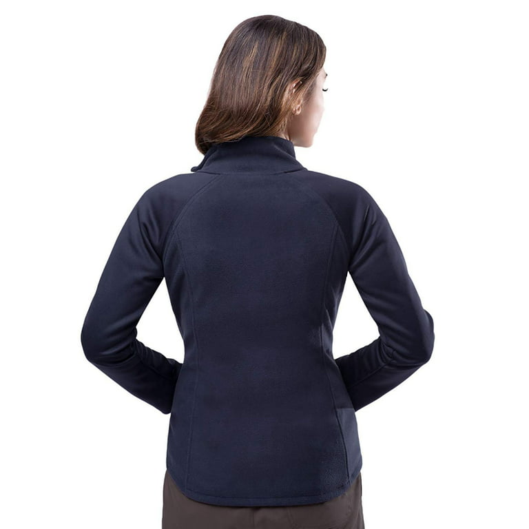 Adar Pro Scrubs For Women - Bonded Fleece Scrub Warm-Up Jacket