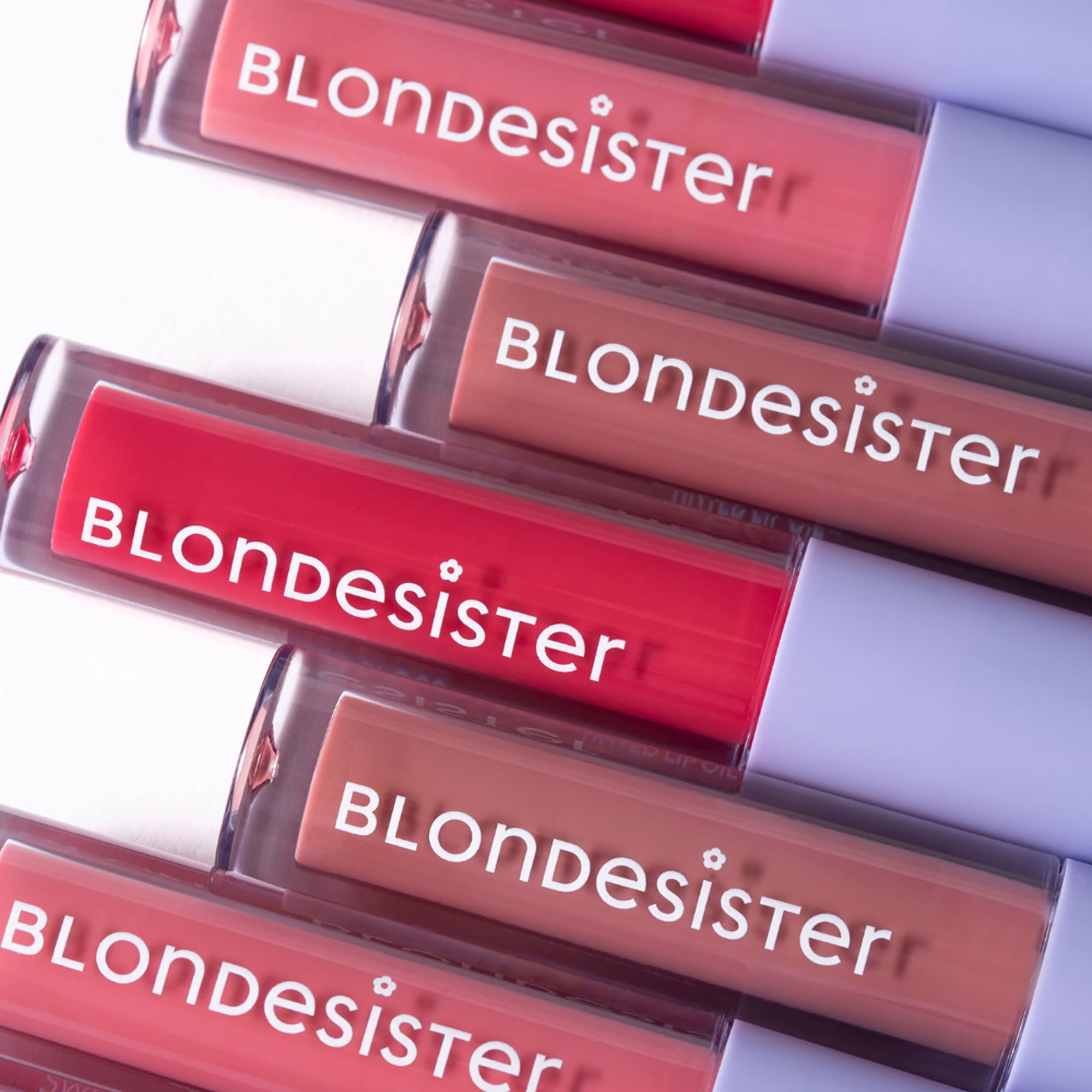 Blondesister 2 in 1 Tinted Lip Oil, Lip Moisturizer, Cherry Pie, 0.084 oz