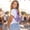 Purple-PP, variant on MMJ Backpack Clear Mini Transparent PVC Small Casual Daypack for Stadium Concert Travel 8.98x7.48x2.76in