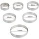 thumbnail image 5 of Juego de 6 Anillos de Tarta Perforados, Anillo de Mousse de Pastel Resistente Al de Acero Inoxidable para PasteleríA Molde de Pastel, 5 of 5