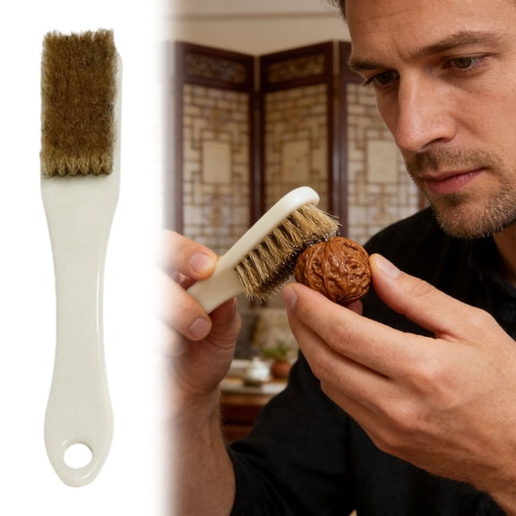 fsxdhpcsgfc Walnut Antique Cleaning Brush Natural Boar For And Fine Detailing Bathtub Cleaning Brush Long Handle Short Handle Dish Brush Counter Rotating Brush Carpet Brush Bda91109 Kind Brush Head