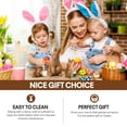 thumbnail image 6 of Ayieyill 3 Pcs Easter Rabbit Decor, Easter Rattan Bunny Resin Ornaments for Home Courtyard Tabletop to Enhance The Easter Atmosphere, 6 of 8