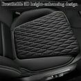 thumbnail image 4 of Patio Furniture Cushionss 25x25 Car Seat Cushions Universal Breathable Perforated Leather Four Season Pad Skin Friendly And Delicate Seat Cushions Black, 4 of 6