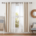 thumbnail image 3 of eTeckram Ball Adjustable Double Drapery Curtain Rod Set, 5/8", 84"-120", Oil-rubbed Bronze, 3 of 5