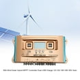 thumbnail image 2 of 60A MPPT AUTO Dual USB Wind Solar Hybrid Charge Controller Charger 12V-60V, 2 of 9