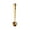 Gold, variant on 2-in-1 Stainless Steel Coffee Scoop with Seal Clip - Long Handle Measuring Spoon for Coffee Grounds, Protein Powder, Tea & Spices, Commercial-Grade Kitchen Tool (1Pcs, Silver)