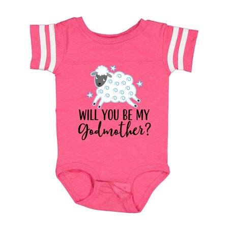 

Inktastic Will You Be My Godmother Proposal Gift Baby Boy Bodysuit