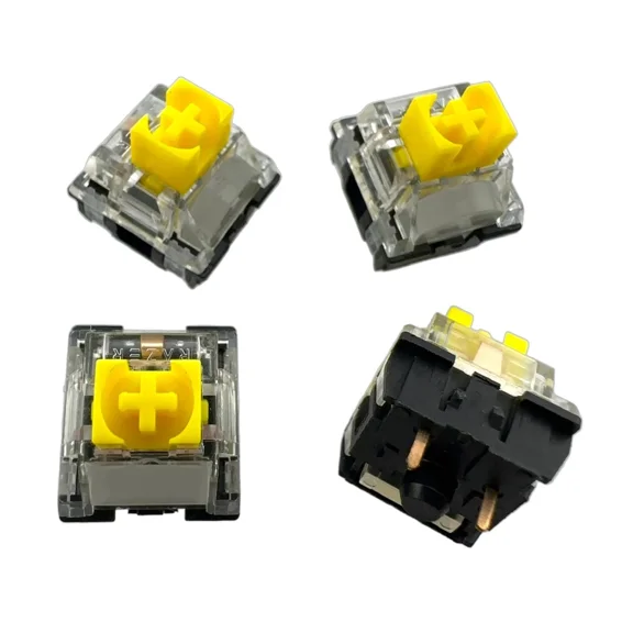 OLIVE- 4 Pcs - Razer Blackwidow V3 Linear Yellow Mechanical Keyboard Switch - Us Stock