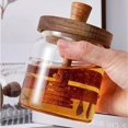 thumbnail image 2 of Juego de tarros de vidrio para almacenar miel, organizador de cocina y recipiente de almacenamiento con tapa de madera, recipiente hermético, artículos de cocina, 2 of 5