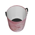 thumbnail image 4 of YFYANG Waterproof Laundry Hamper, Pink Vintage Pattern Laundry Basket Oxford Fabric with Handle Foldable, M, 4 of 8