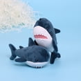 thumbnail image 3 of Besufy Keychain Key Holder Cartoon Shark Shape Plush Hanging Pendant for Bag, 3 of 7