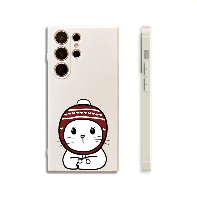 Obtenga la combinación perfecta de diseño y durabilidad con esta funda para teléfono de TPU con estampado de dibujos animados