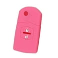 thumbnail image 1 of 2 Buttons Remote Keyless Silicone Automobile Key Case Shell For M3 M6 Pink, 1 of 8