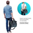 thumbnail image 4 of FORMRS Insulated Cooler Bag 24 Cans Capacity Soft Leakproof Lunch Box with Side Pockets, Dark Star Map, 4 of 7