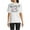 White - whisperwhite, variant on Elevenparis Womens Heart Breaker Graphic T-Shirt, White, Medium