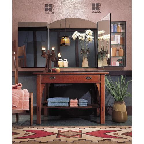 Robern MT20D4FBN 19 1/4" Single Door Mirrored Medicine with Beveled Mirror, Bevel