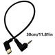 thumbnail image 3 of High Fidelitys Type C to 2.5mm Audios Auxiliary Adapter Cable Gold Plated Plugs for Clear Sound Compactly Audios Cable, 3 of 4