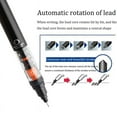 thumbnail image 3 of Mechanical Pencil Rotation Tip 0.5MM Retractable Lead Automatic Pencil Student Stationery Kuru Toga Sketch Drawing Writing Blue Pencil 1pcs, 3 of 6