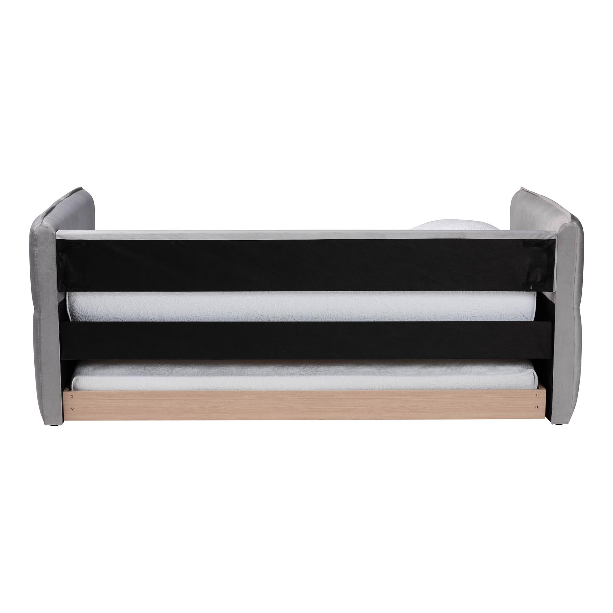 Baxton Studio Finch Modern Daybed, Full/Twin, Light Grey