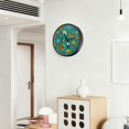 thumbnail image 6 of Indoor 12' Voice-Activated Luminous Decoration Wall Clock With LED Night Light Seafood Wine, 6 of 8