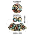 thumbnail image 5 of Tuvgenk Statue Clothes Porch Goose Outfits Garden Decor 23 inch Porch Goose Clothes Multicolor Outdoor&nbsp;Decoration Outfits for Lawn Geese, 5 of 5
