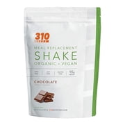310 Nutrition All-In-One Meal Replacement Shake Chocolate Flavor Plant-Based Protein Powder 28 Servings