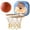 Blue, variant on RUIG Basketball Hoop for Toddlers 1-3, Mini Indoor Basketball Hoop with Scorer, Easter Basket Stuffers for Toddler, Foldable Suction Cup Door Mount Toy, Kids Easter Gift 2-4 Year