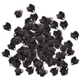 thumbnail image 4 of Colgantes de plástico con forma de flores 100 unids Yuyangstore Negro, 4 of 5