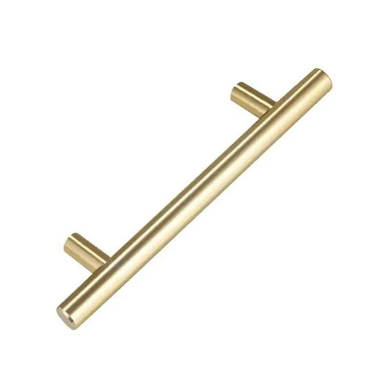 Cherry Series 12-5/8 in 320 mm Brushed Solid Gold Kitchen Hardware Modern  Door Pulls Cupboard Drawer Pull Handles - 5 Pack