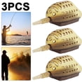thumbnail image 1 of Alimentador Cebo Pesca Carpa FLhrweasw Soporte para Señuelo Trampa Jaula para Señuelos Cesta 30g 3 Uds, 1 of 8