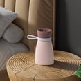 thumbnail image 4 of Cateissary Bolsa de agua caliente de silicona, bolsa calentadora de manos resistente al calor recargable, accesorios para el hogar y la Suministros térmicos Rosado S, 4 of 6