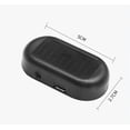 thumbnail image 3 of PEONAVET Antitheft Lamp Car Solar Power Simulated Dummy Alarm Car Solar Light Solar Light, 3 of 6