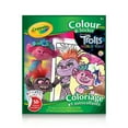 thumbnail image 1 of Crayola Colour & Sticker Book, Trolls World Tour, 1 of 3