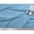 thumbnail image 2 of Soimoi Blue polyester Crepe Fabric Berries Fruits Print Fabric by Yard 42 Inch Wide, 2 of 3