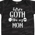 thumbnail image 4 of Inktastic Future Goth Like My Mom with Skulls Boys or Girls Baby Bodysuit, 4 of 5