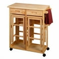 thumbnail image 2 of Winsome Suzanne 3-Pc Space Saver Set, Teak, 2 of 6