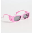 thumbnail image 4 of Gucci GG 1325S Plastic Womens Rectangle Sunglasses Pink 54mm Adult, 4 of 10