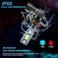 thumbnail image 3 of For Honda Accord 2014-18 Civic 2016-20 CR-V 2015-20 9005 H11 LED Headlight High/Low Beam Bulbs, 3 of 10